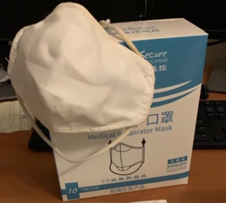 N95 Medical Respirator Mask – Level 2 – Sterile packaged